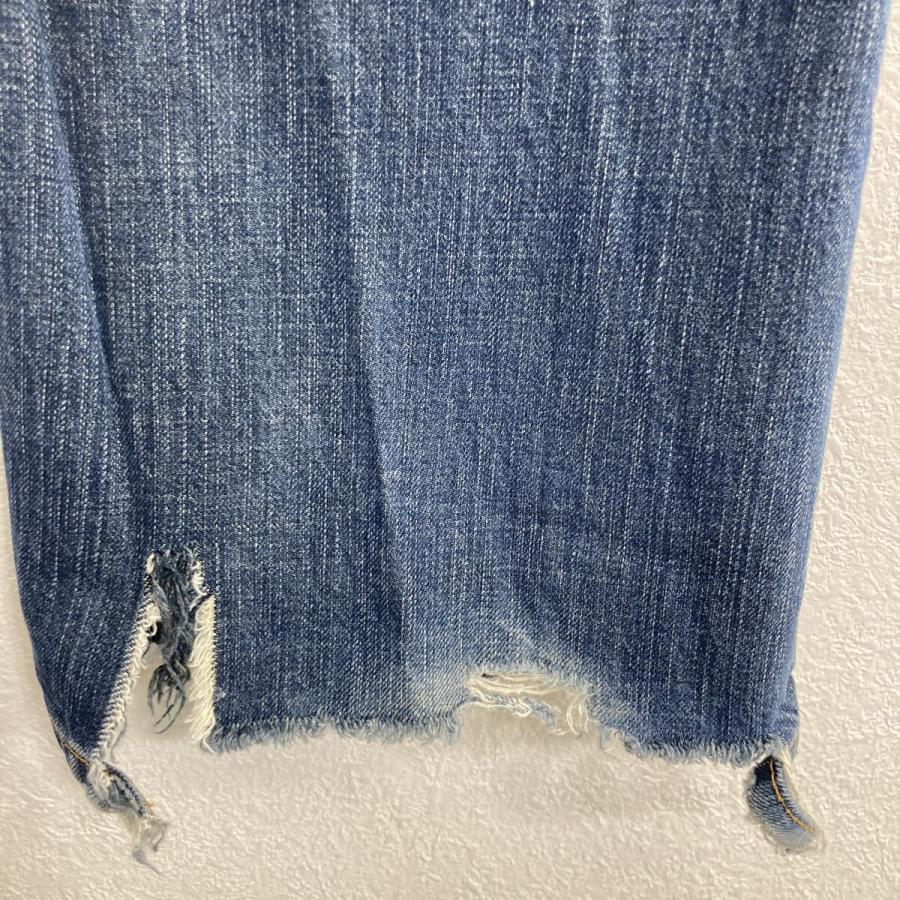 Levi's 507 デニムパンツ W33 ブルー リーバイス ジップアップ 紙
