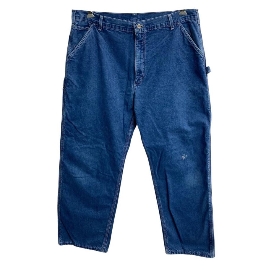 USA製 Carhartt デニム ペインターパンツ W40 ブルー カーハート