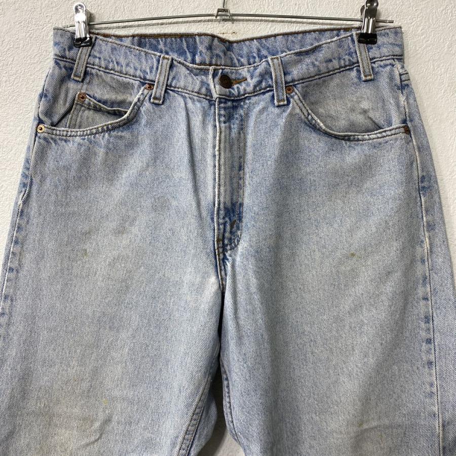 90s Levi's 550 デニムパンツ W34 インディゴブルー リーバイス ジップ