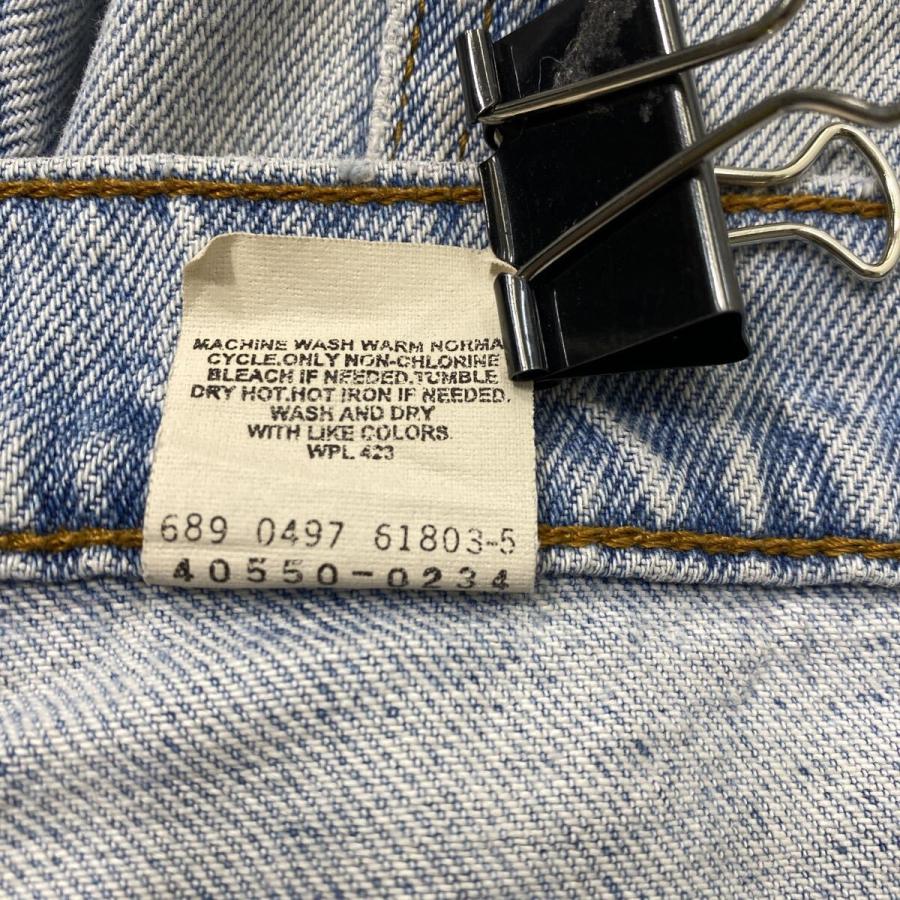90s Levi's 550 デニムパンツ W34 インディゴブルー リーバイス ジップ