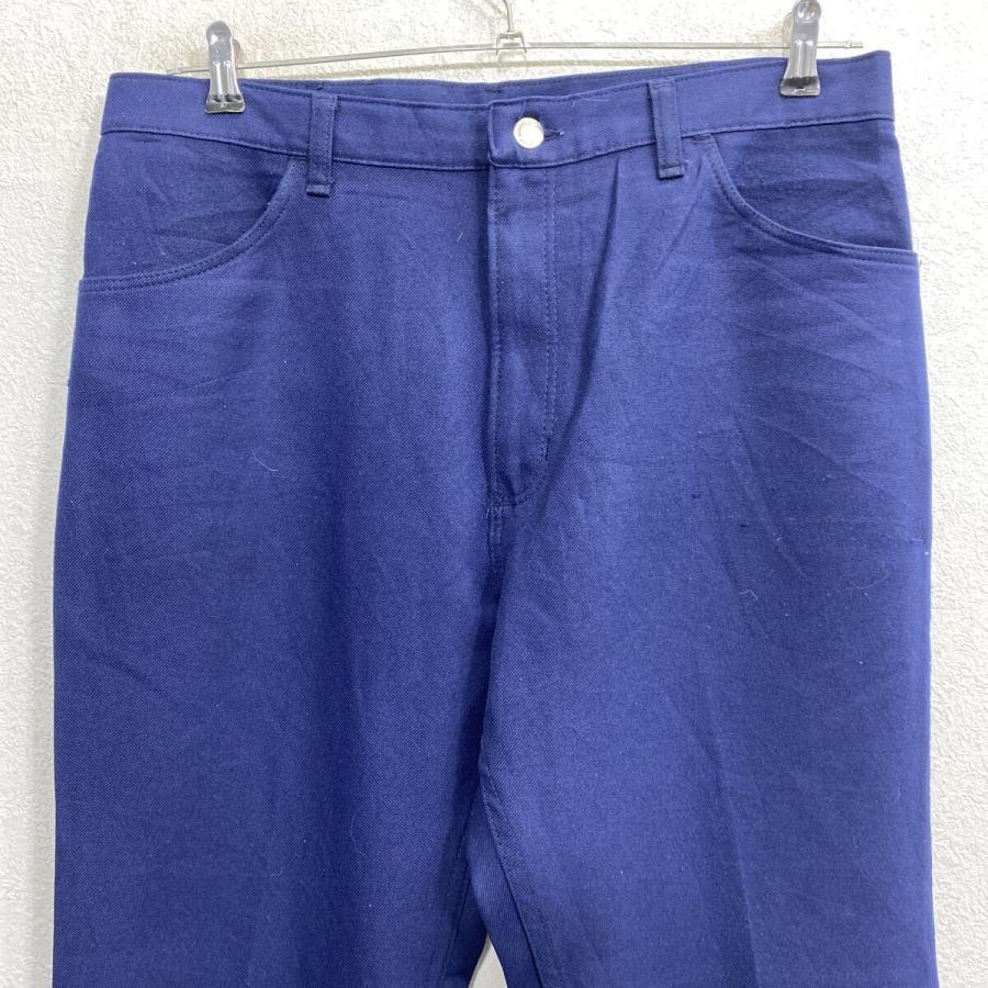 80's Ralph Lauren TALONジップ　スラックス 80s Wrangler ランチャー スラックスパンツ W34 ネイビー ラングラー