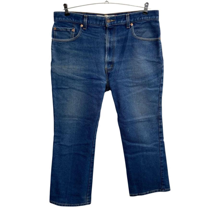 Levi's 517 デニムパンツ W38 ブルー リーバイス ジップアップ 紙