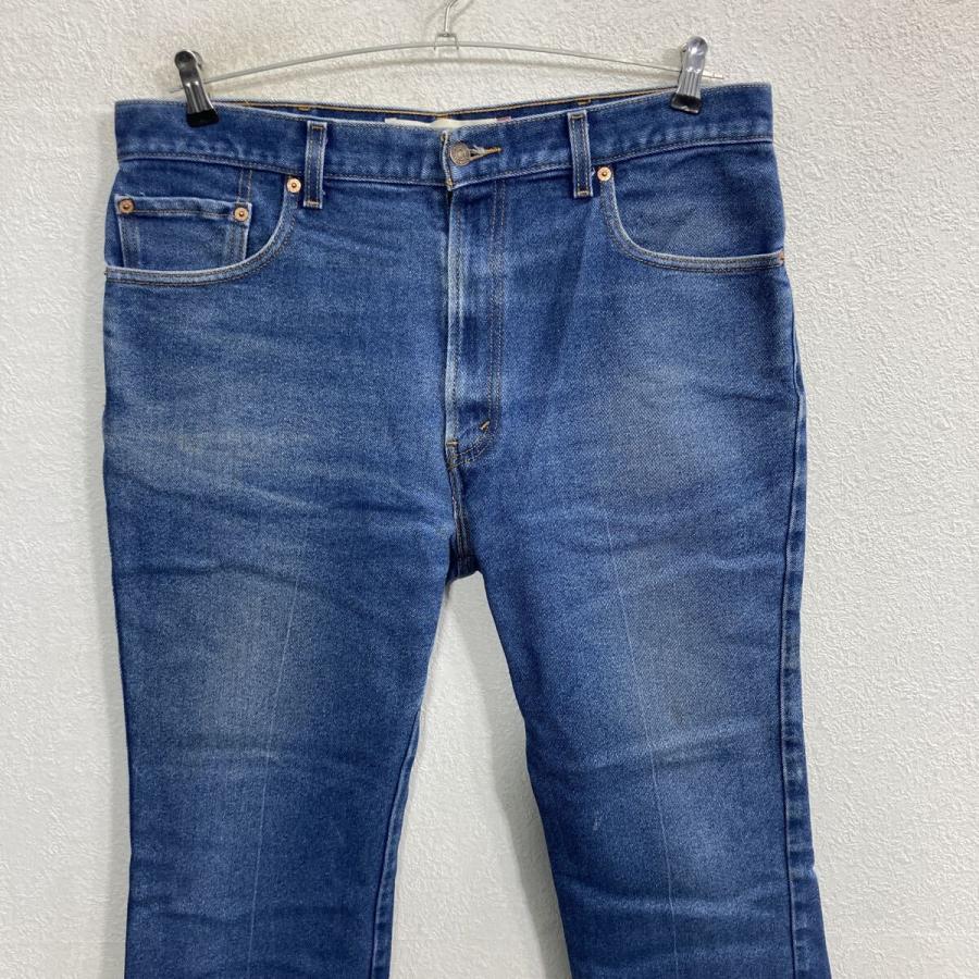 Levi's 517 デニムパンツ W38 ブルー リーバイス ジップアップ 紙