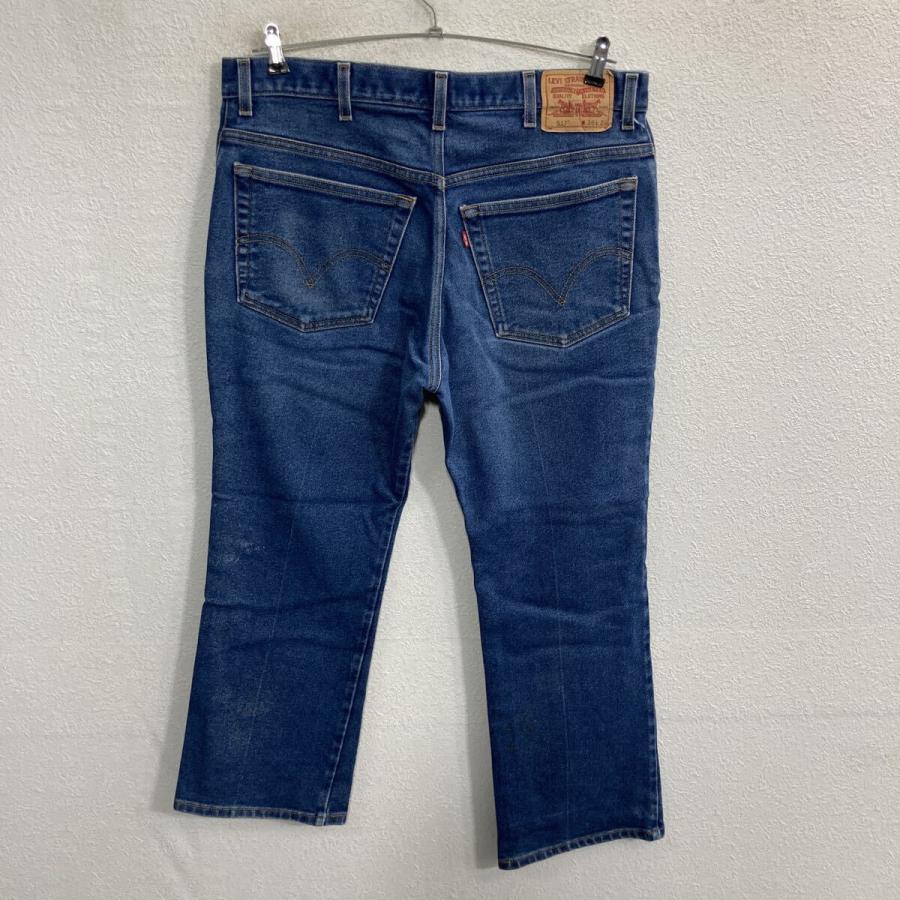 Levi's 517 デニムパンツ W38 ブルー リーバイス ジップアップ 紙