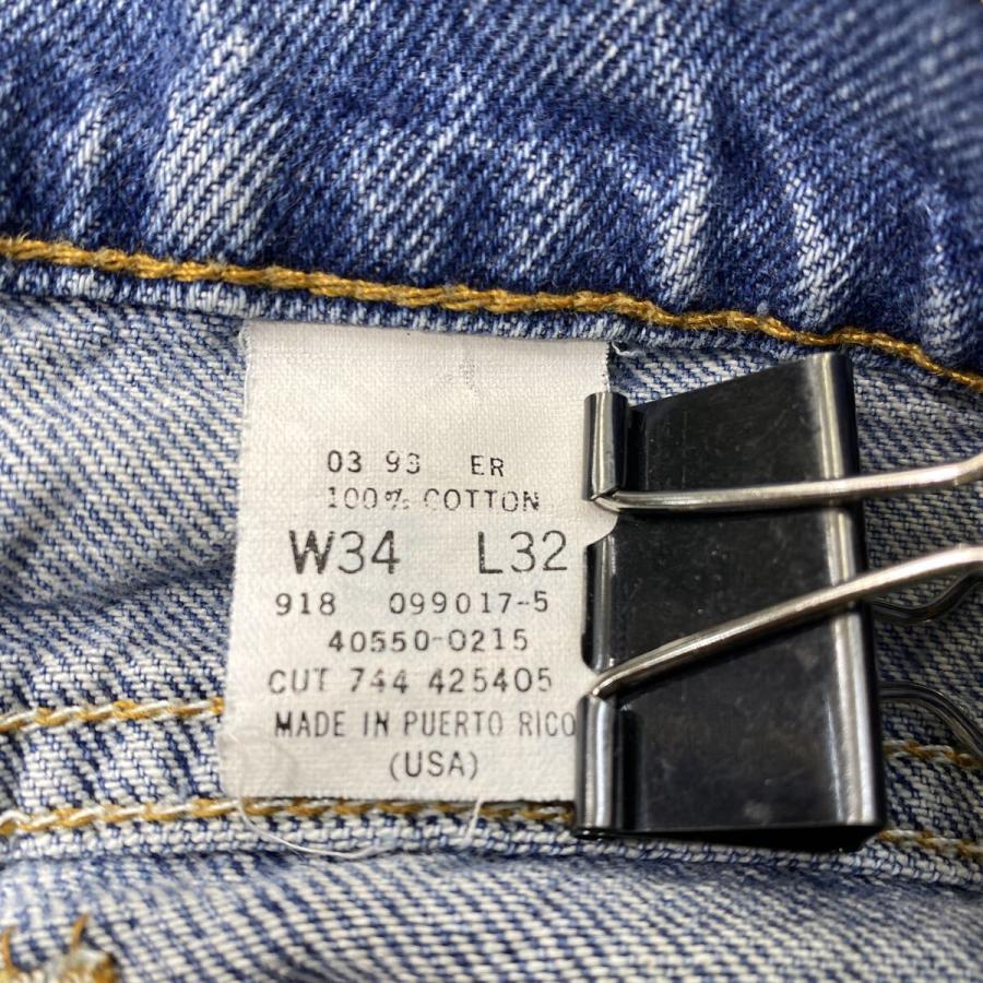 90s Levi's 550 デニムパンツ W34 インディゴブルー リーバイス 90年代