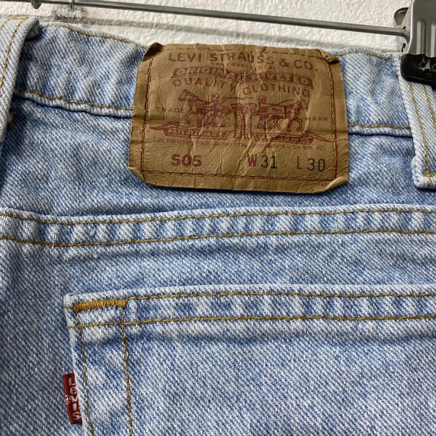 90s USA製 Levi's 505 デニムパンツ W31 インディゴブルー リーバイス