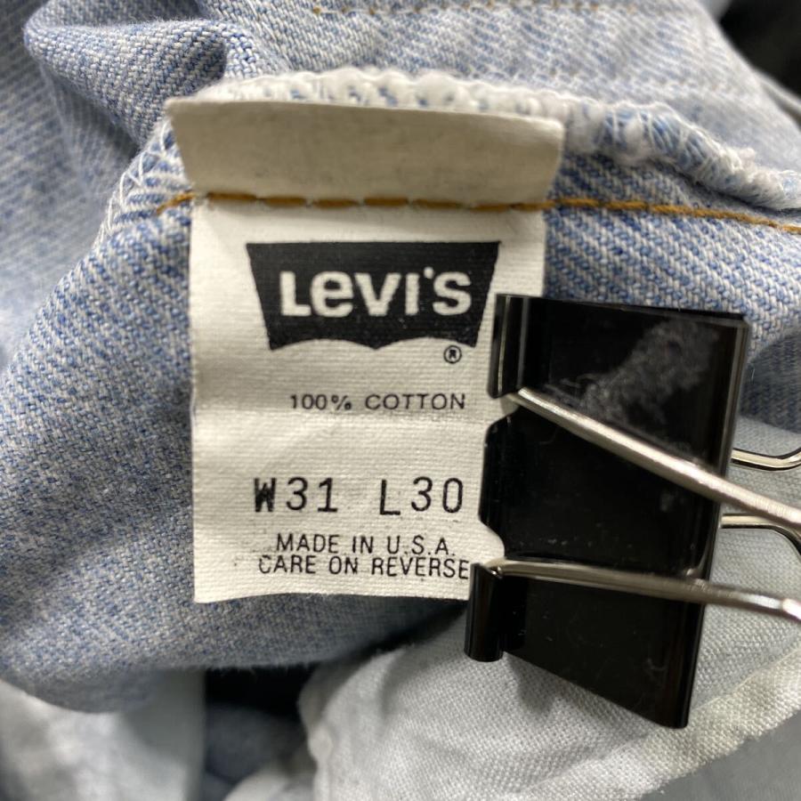 90s USA製 Levi's 505 デニムパンツ W31 インディゴブルー リーバイス