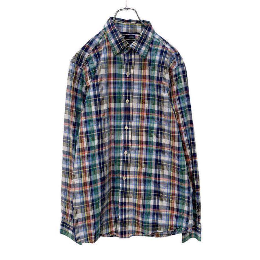 Gap 長袖 チェック シャツ M カラフル ギャップ 古着卸 アメリカ仕入れ 