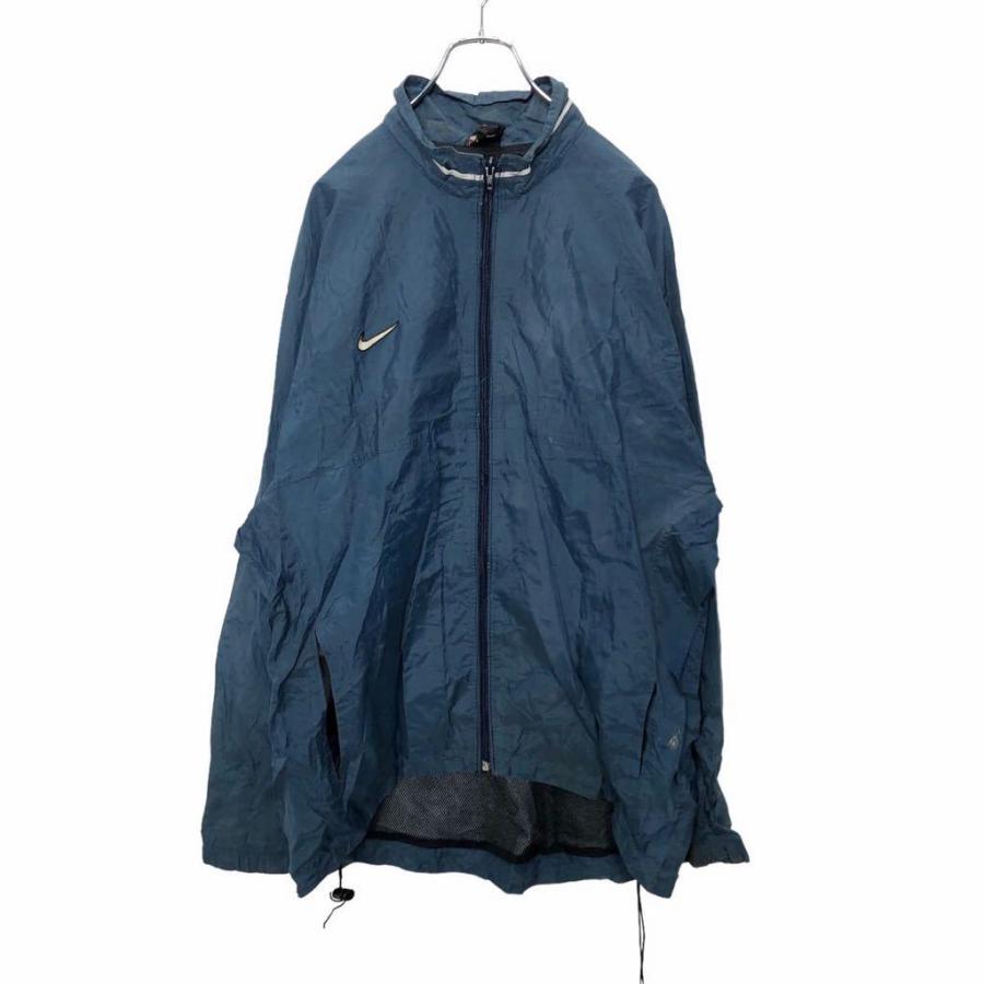 NIKE TEAM ナイロンジャケット Lサイズ ナイキ スポーツ ジップアップ 