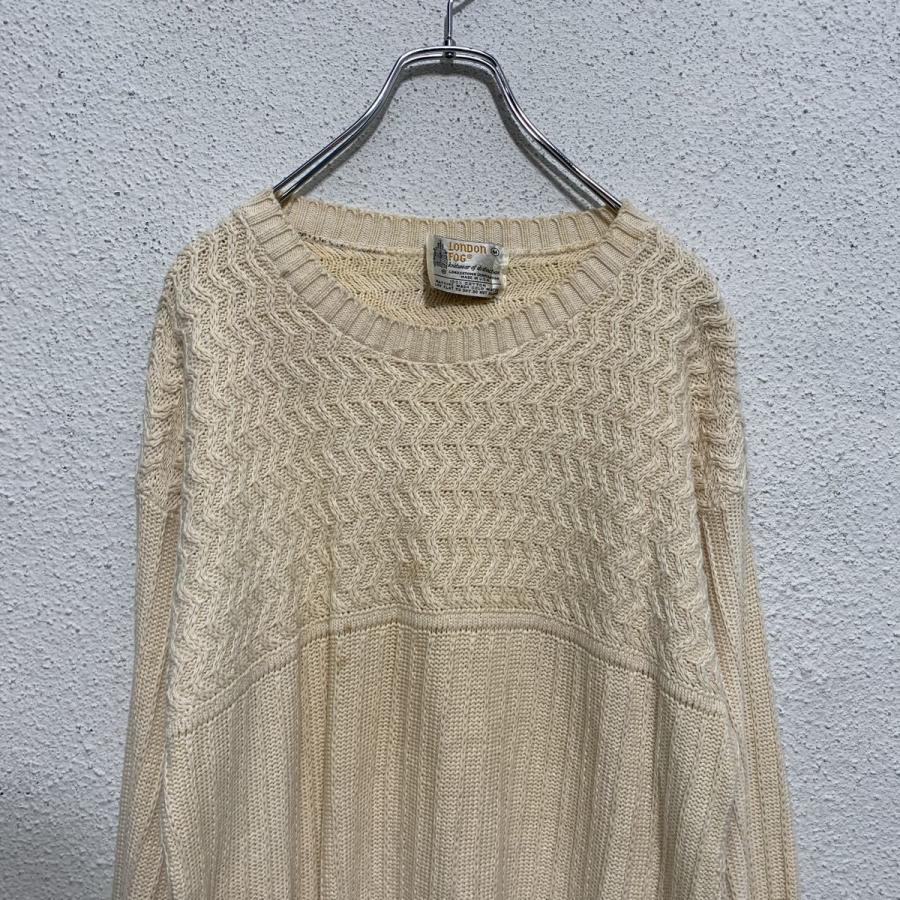 USA製 LONDON FOG コットンニット Lサイズ ロンドンフォグ USA製 LONDON FOG コットンニット Lサイズ ロンドンフォグ