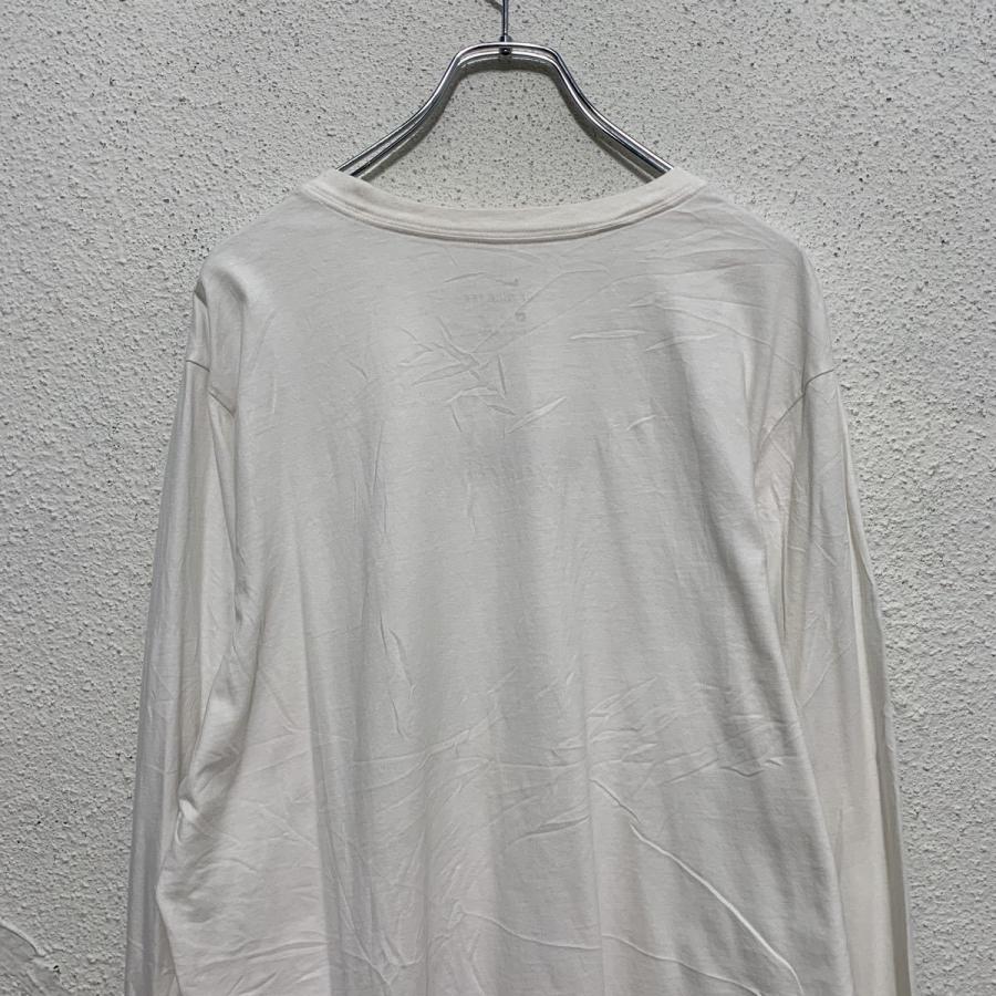 NIKE 長袖 ロゴ Tシャツ XL ホワイト ナイキ just do it 刺繍 ビッグ