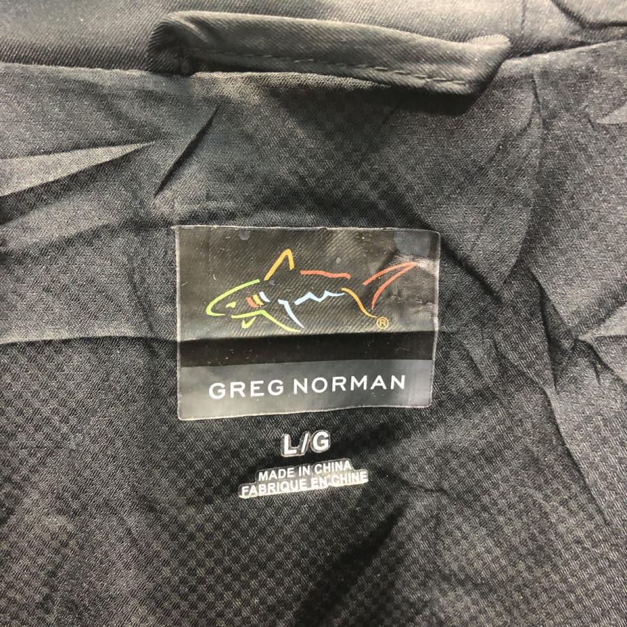 GREG NORMAN ナイロンジャケット Lサイズ シンプル ゴルフウェア 黒 