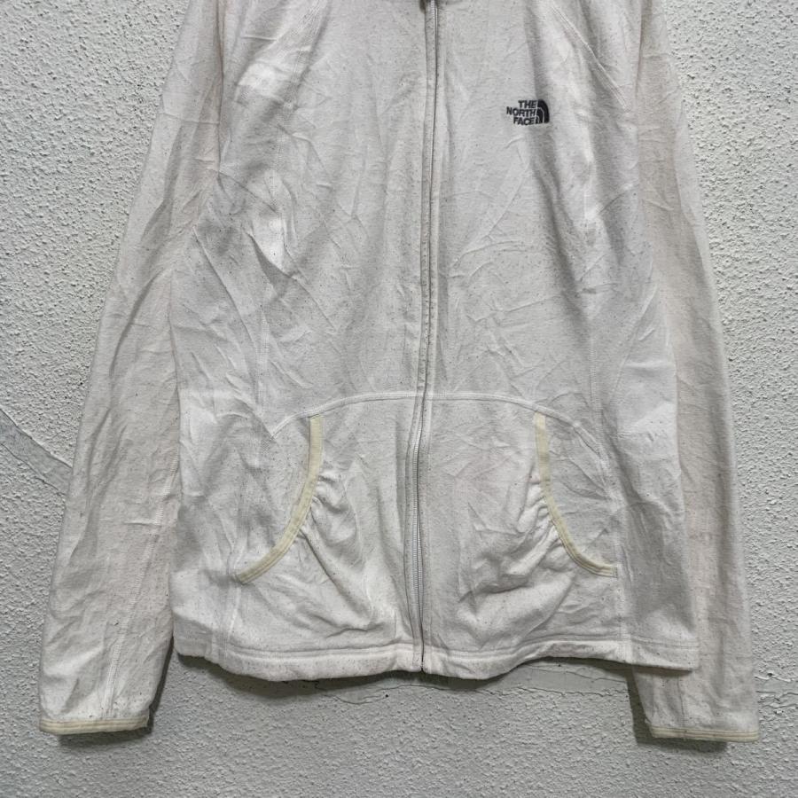 THE NORTH FACE ジップアップ フリース パーカー ウィメンズ L ホワイト ノースフェイス 薄手 古着卸 アメリカ仕入 a502-5715｜voxtrading9｜03