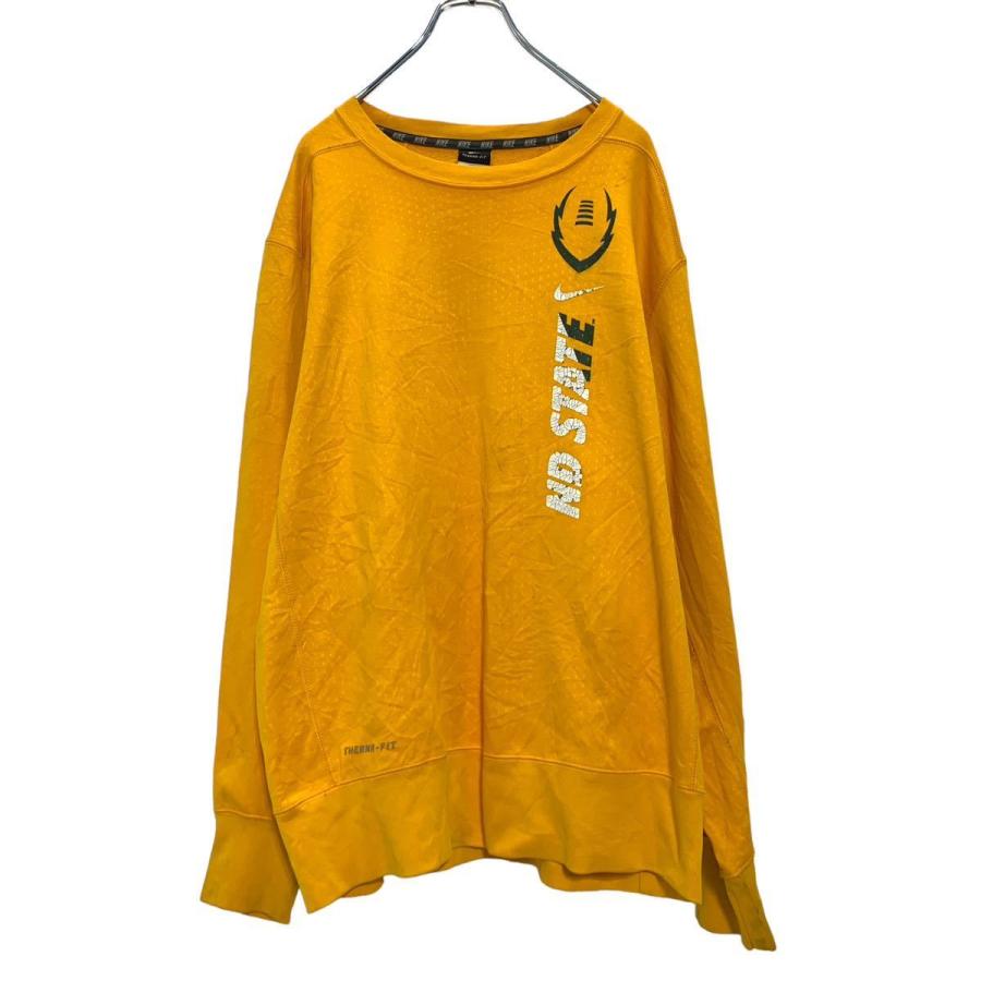 NIKE ナイキスウェットトレーナーイエローXL