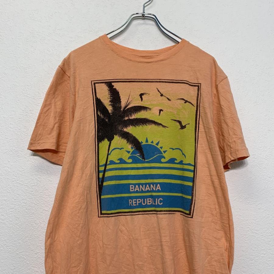 BANANAREPUBLIC 半袖 プリント Tシャツ M ピンク バナナリパブリック 古着卸 アメリカ仕入 a504-6278｜voxtrading9｜02