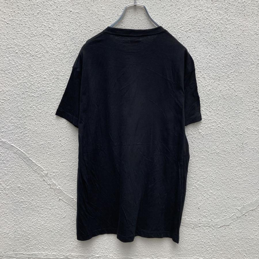 JHK 半袖 プリント Tシャツ L ブラック 文字 古着卸 アメリカ仕入 a505