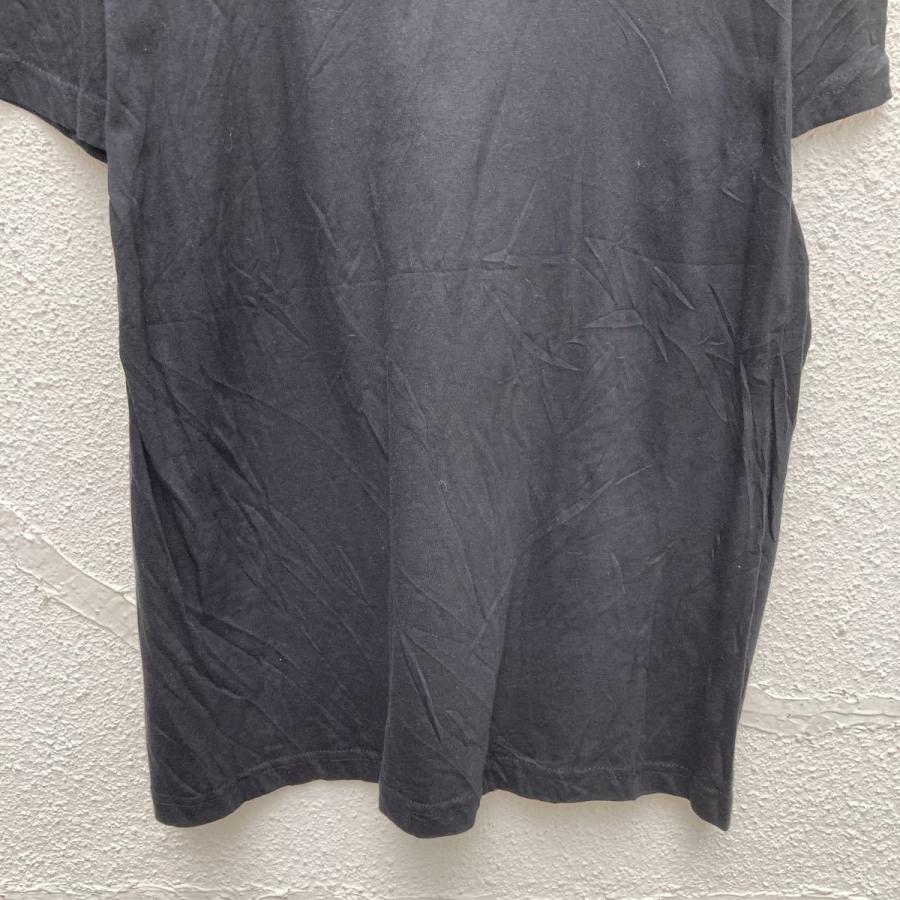 JHK 半袖 プリント Tシャツ L ブラック 文字 古着卸 アメリカ仕入 a505