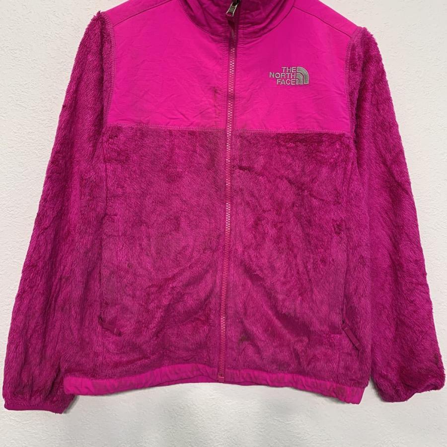 THE NORTH FACE フリース ジャケット M ピンク ザノースフェイス キッズ 古着卸 アメリカ仕入 a506-5370｜voxtrading9｜03