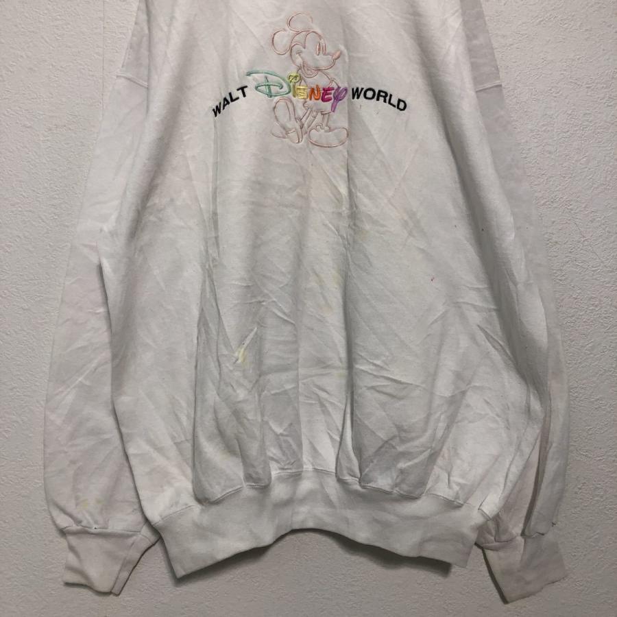 WaltDisneyWorld ロゴ スウェットトレーナー XL ホワイト アメリカ製