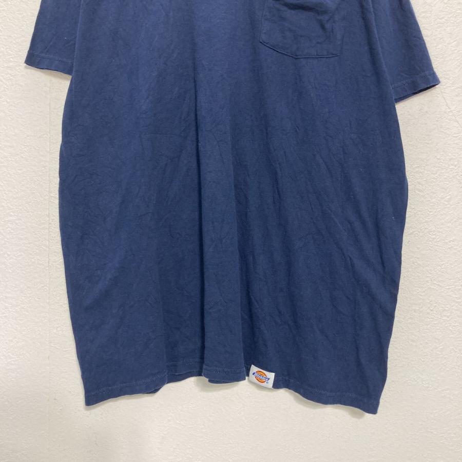 Dickies 半袖 ロゴ Tシャツ XL ネイビー ディッキーズ ワーク ストリート ビッグサイズ 古着卸 アメリカ仕入 a506-7088｜voxtrading9｜03