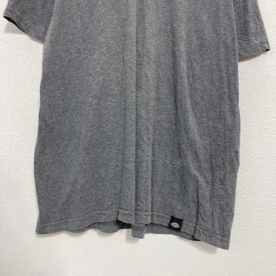 Dickies 半袖 ロゴ Tシャツ L グレー ディッキーズ ワーク ストリート 古着卸 アメリカ仕入 a507-5786｜voxtrading9｜03