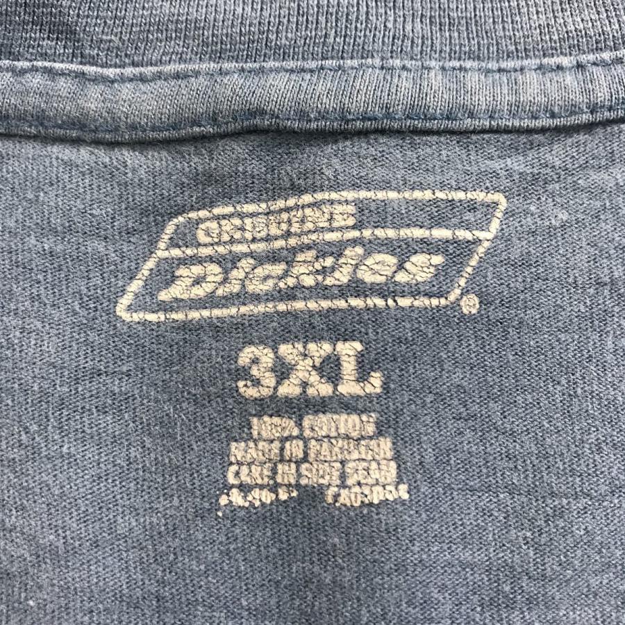 Dickies 半袖 無地 Tシャツ 3XL ブルー ディッキーズ ビッグサイズ ストリート シンプル 古着卸 アメリカ仕入 a508-5713｜voxtrading9｜09