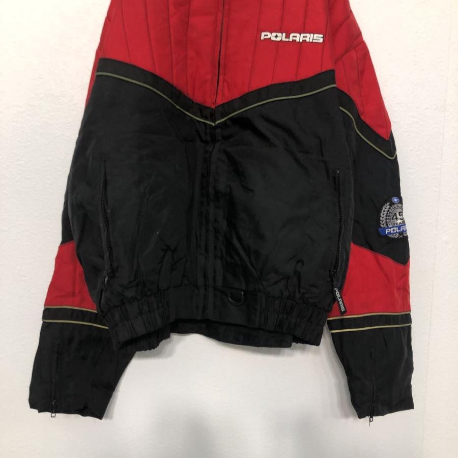 POLARIS 中綿ジャケット 3XL レッド ブラック ポラリス ビッグ