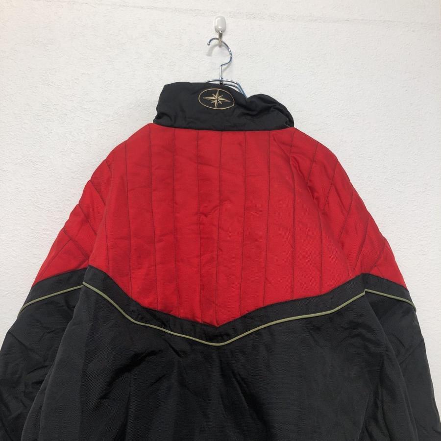 POLARIS 中綿ジャケット 3XL レッド ブラック ポラリス ビッグ