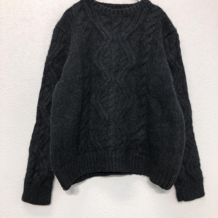 TOMMY HILFIGER ウール ニット セーター L ブラック トミー