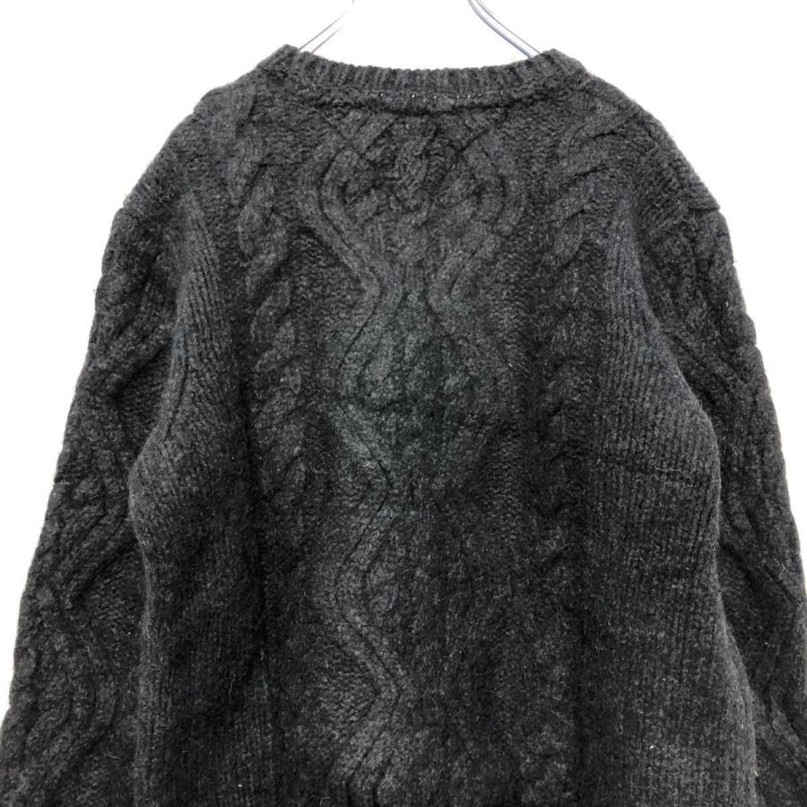 TOMMY HILFIGER ウール ニット セーター L ブラック トミー