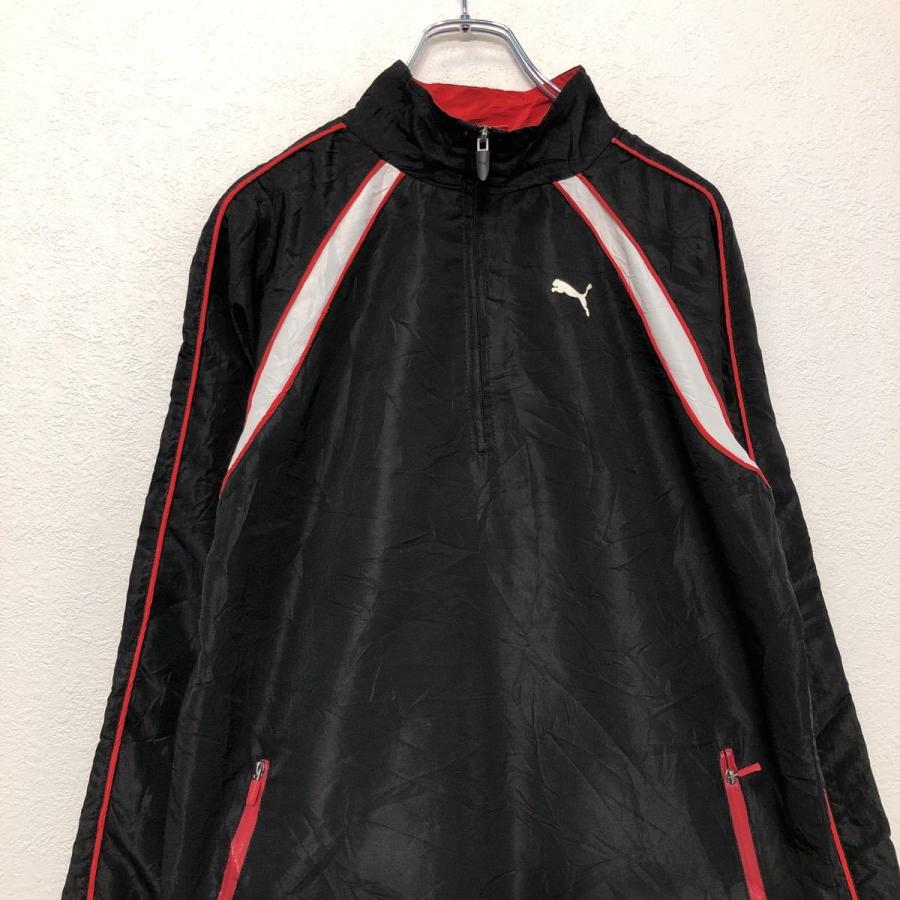 PUMA レッド/ブラック ウィンドブレーカー M PUMA ナイロン プルオーバー XL ブラック レッド ホワイト プーマ