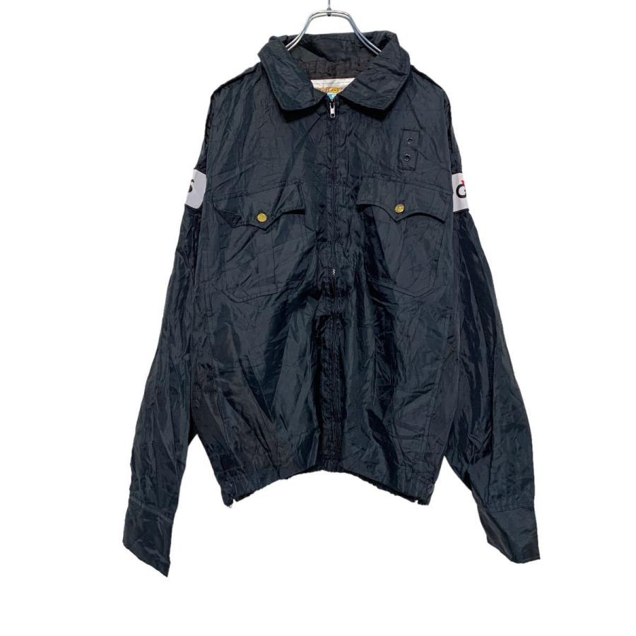 【極美品・タグ付き】 Jeans×Patta ナイロンジャケット ナイロンジャケット L ネイビー 金ボタン ワーク 古着卸 アメリカ仕入