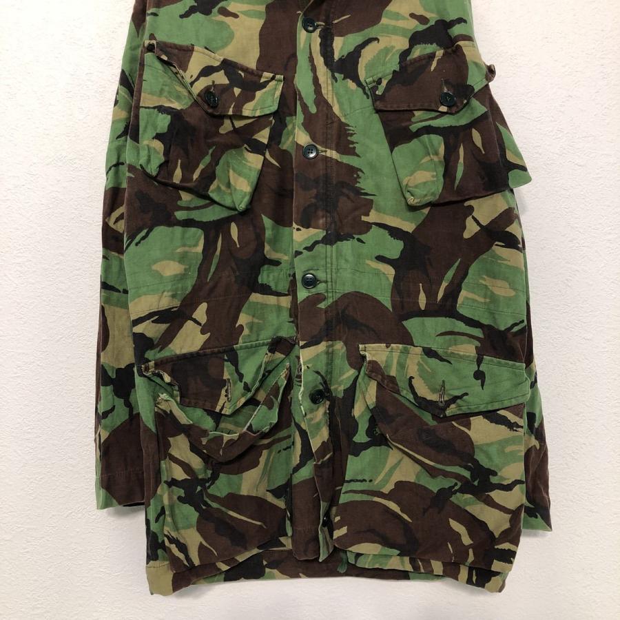 ミリタリー ジャケット 180/96 XL〜 カーキ 迷彩 カモフラ ジップ