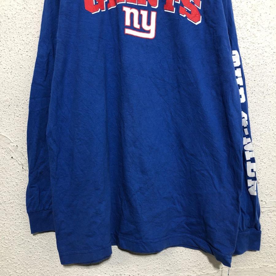 NFL 長袖 プリント Tシャツ L ブルー レッド ホワイト メキシコ製