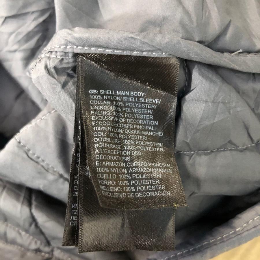 THE NORTH FACE 中綿 ジャケット M 150〜 グレー ブラック ノースフェイス キッズ フリース ジップアップ 古着卸 アメリカ仕入 a512-5036｜voxtrading9｜10