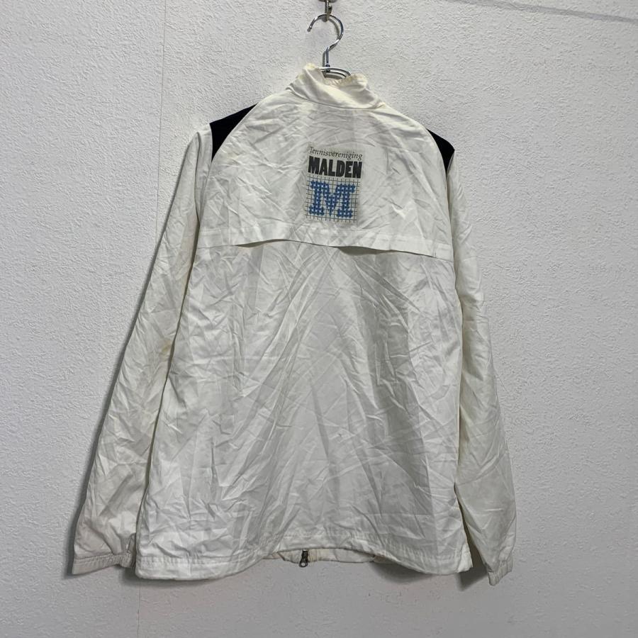 NIKE ナイロンジャケット クロップド丈 刺繍ロゴ 古着 白 Mサイズ 菅田将暉さん着色違い】ナイキ ナイロンジャケット 刺繡スウッシュロゴ