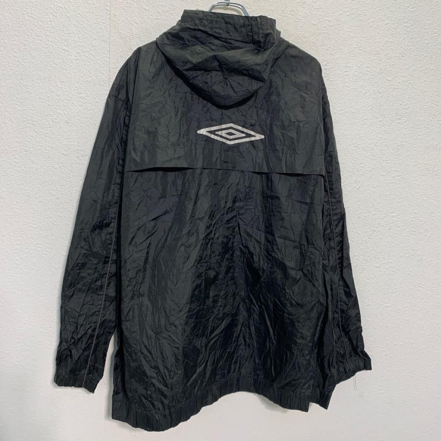 UMBRO ジップアップ ナイロン ジャケット L〜 ブラック ホワイト 