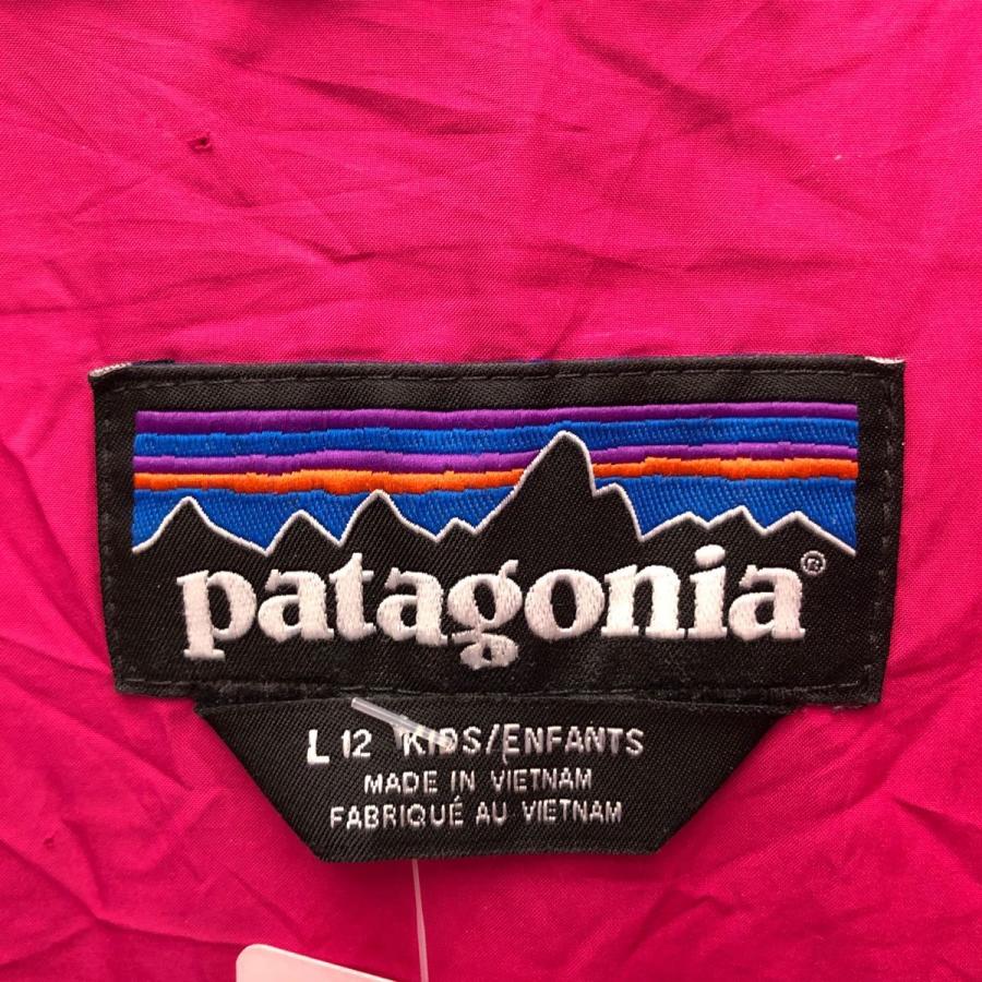 patagonia ナイロンジャケット キッズ Lサイズ パタゴニア ピンク 古着