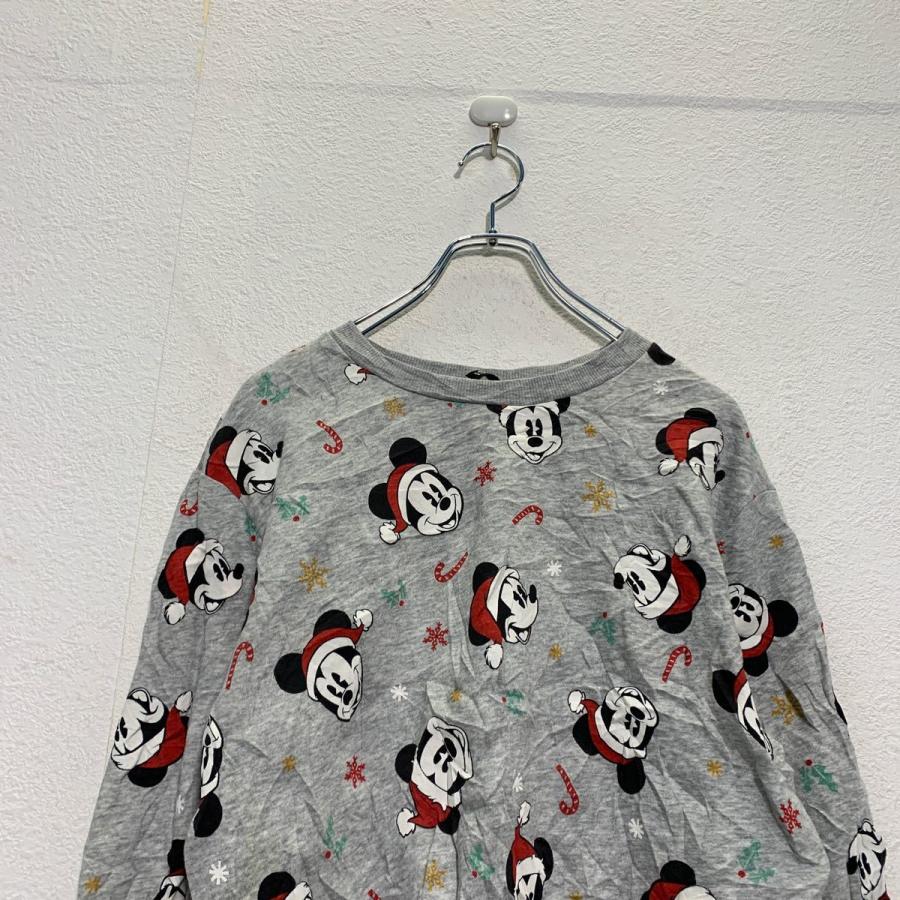 キャラクター プリント グレー スウェットシャツ プリントデザインスウェットシャツ - ライトグレーメランジ