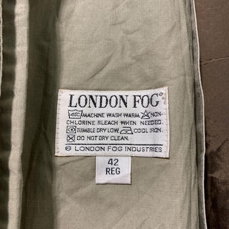 LONDON FOG トレンチコート 42REG XL〜 ベージュ ロンドンフォグ LONDON FOG トレンチコート 42REG XL〜 ベージュ ロンドンフォグ