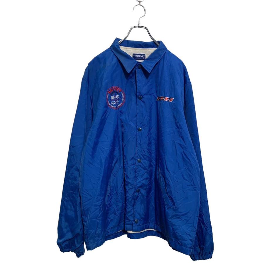 Holloway ナイロン コーチジャケット XL ビッグサイズ ブルー