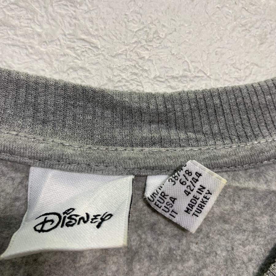Disney キャラクター スウェット トレーナー S グレー ブルー