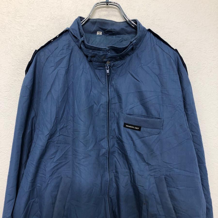 MEMBERS ONLY スウィングトップ XL ブルー メンバーズオンリー ビッグサイズ 古着卸 アメリカ仕入 a602-5793｜voxtrading9｜02