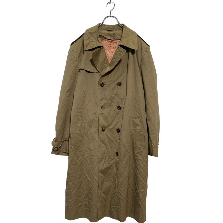 Sears トレンチコート 44 2XL〜 ベージュ シアーズ ビッグサイズ