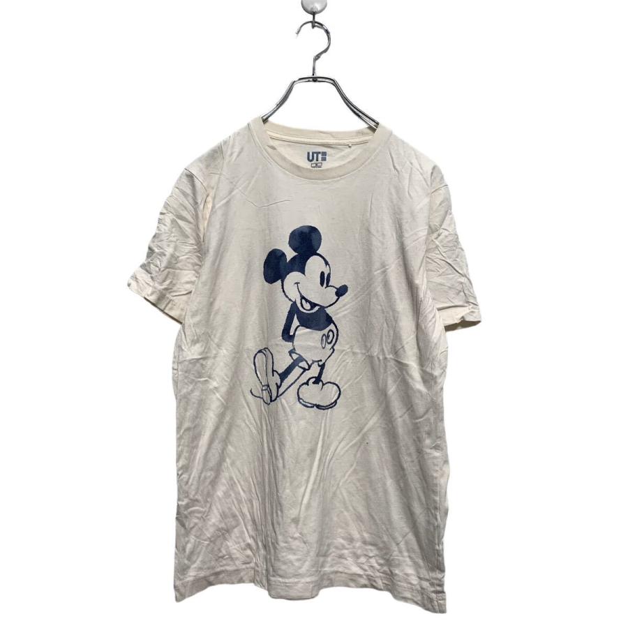UNIQLO 半袖 キャラクター プリントTシャツ M オフホワイト ユニクロ