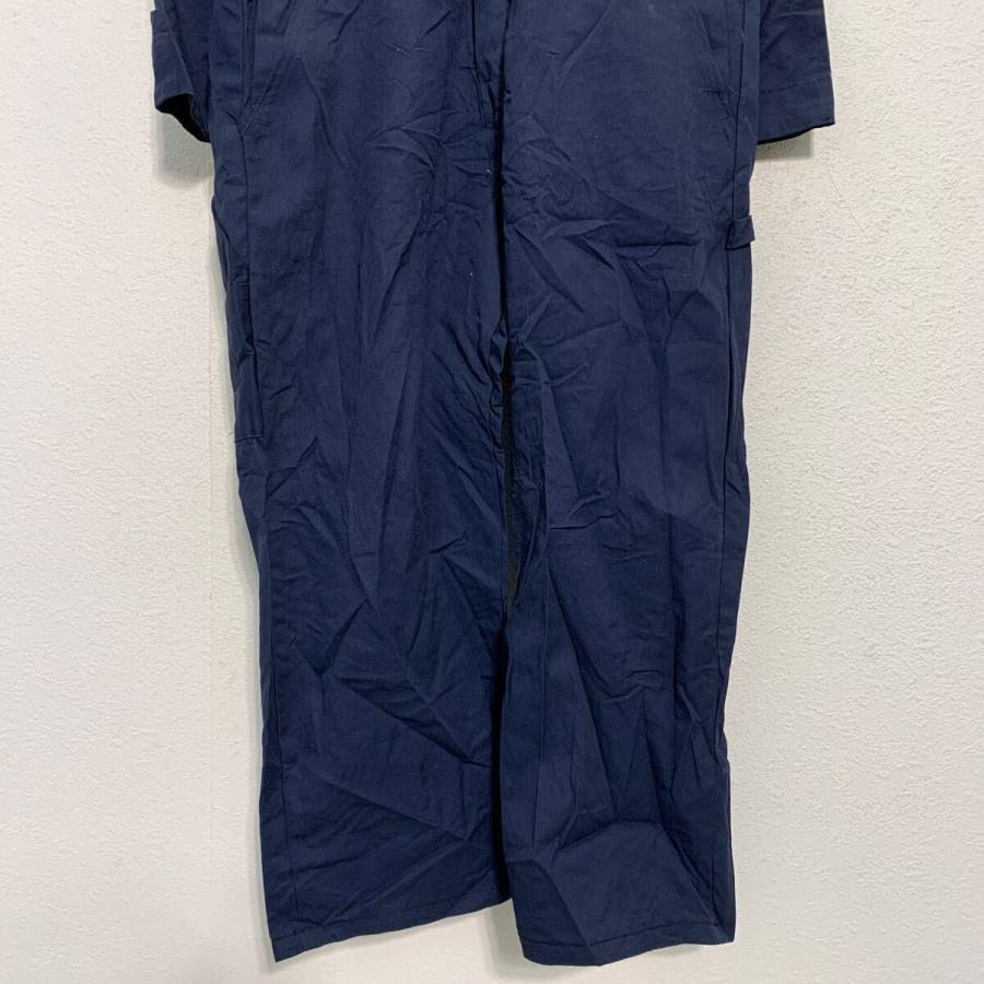 Berne Apparel 長袖つなぎ W40 M ネイビー ベルン メキシコ製 フロント