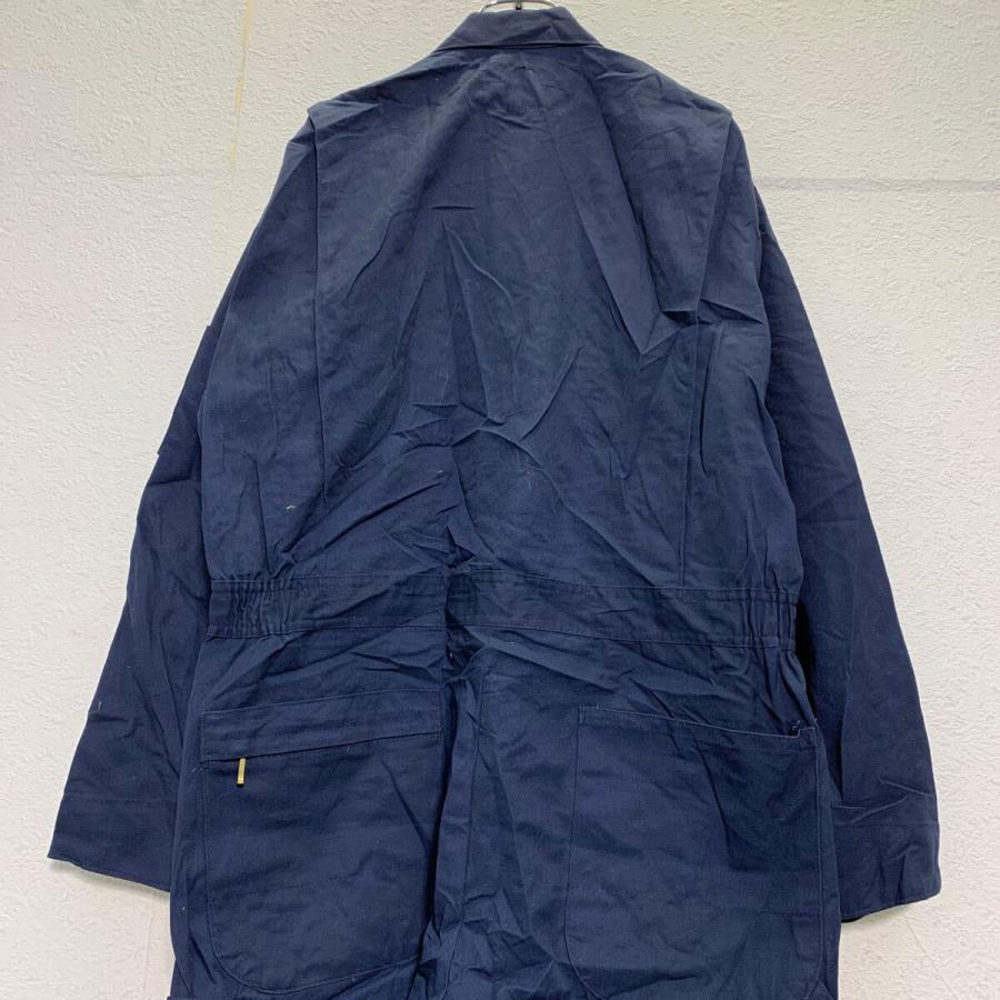 Berne Apparel 長袖つなぎ W40 M ネイビー ベルン メキシコ製 フロント