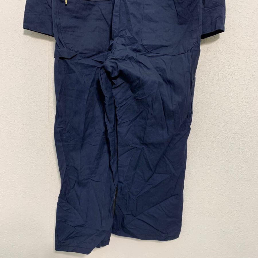 Berne Apparel 長袖つなぎ W40 M ネイビー ベルン メキシコ製 フロント