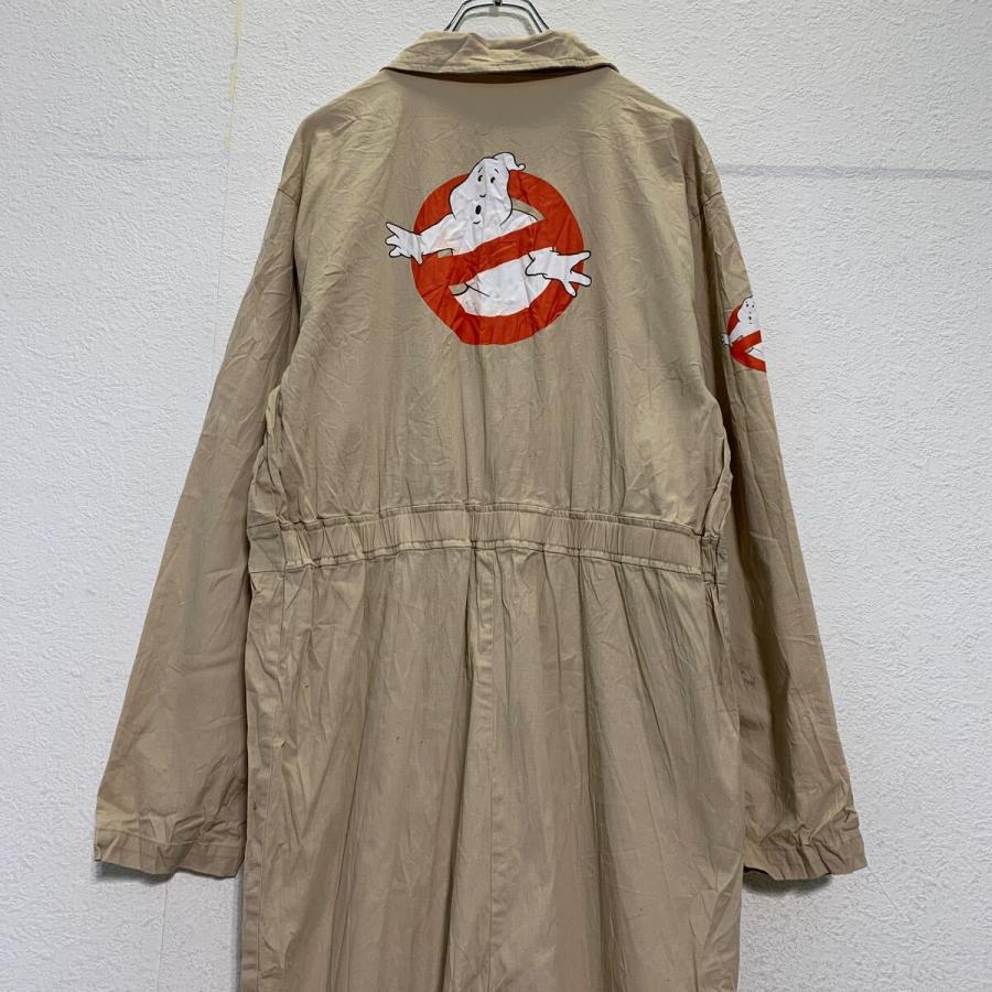 GHOSTBUSTERS 長袖つなぎ W38 S ベージュ ゴーストバスターズ フロント