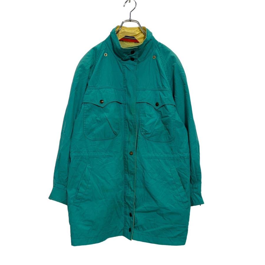 LONDON FOG ジップアップ マウンテンジャケット S〜 ミントグリーン 